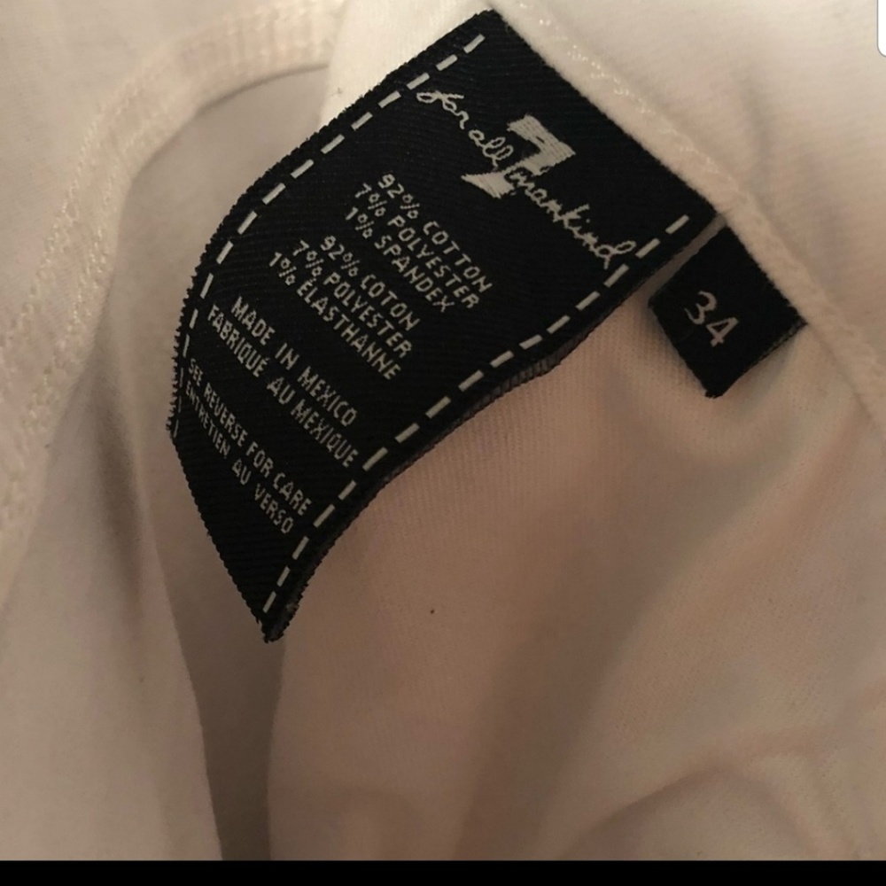 7 for Mankind White Slimmy - Picture 5 of 5